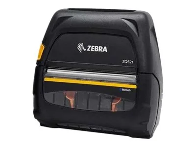 Zebra ZQ521, Suoralämpö, 203 x 203 DPI, 127 mm/s, Langallinen & langaton, Musta