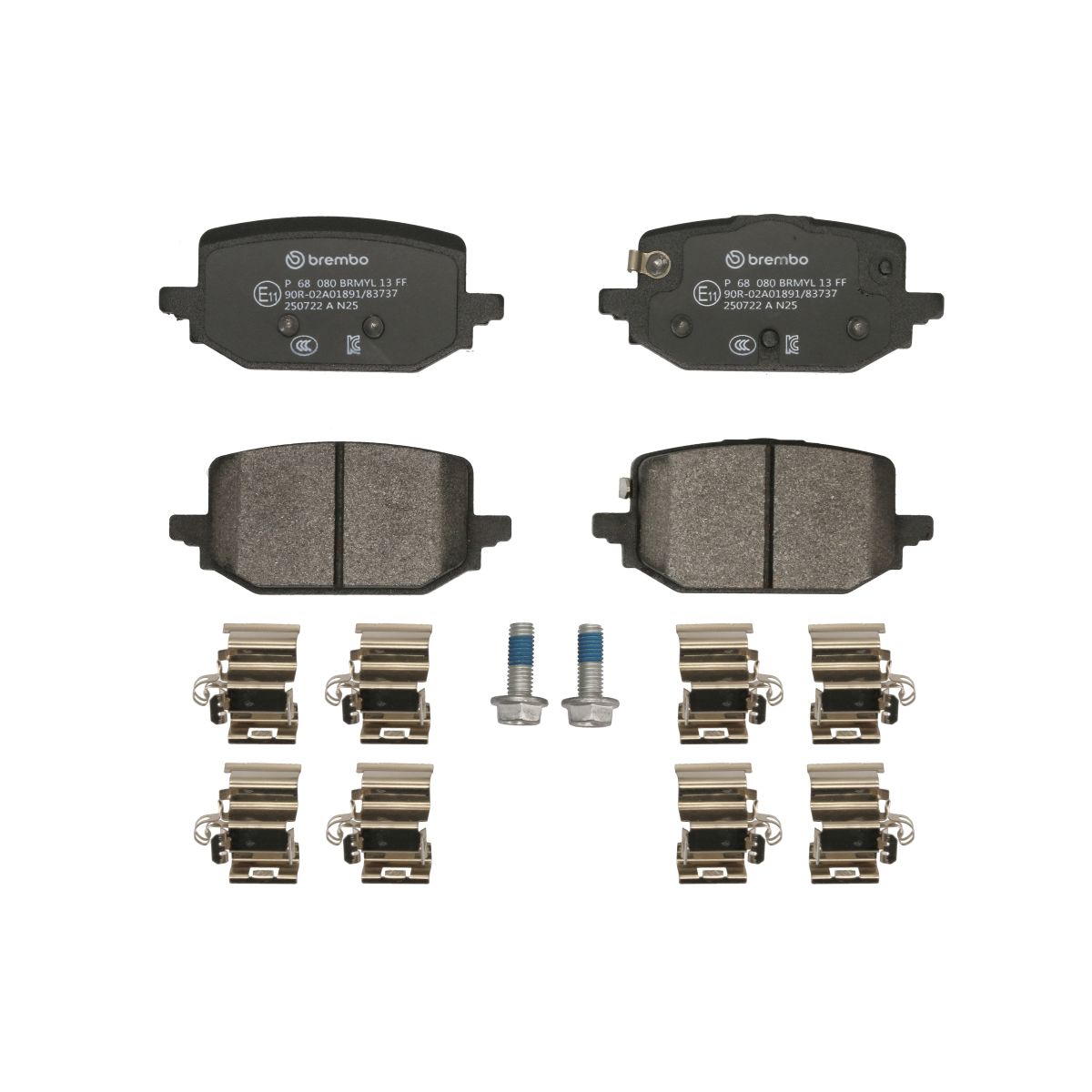 Jarrupalat, levyjarru BREMBO P 50 189