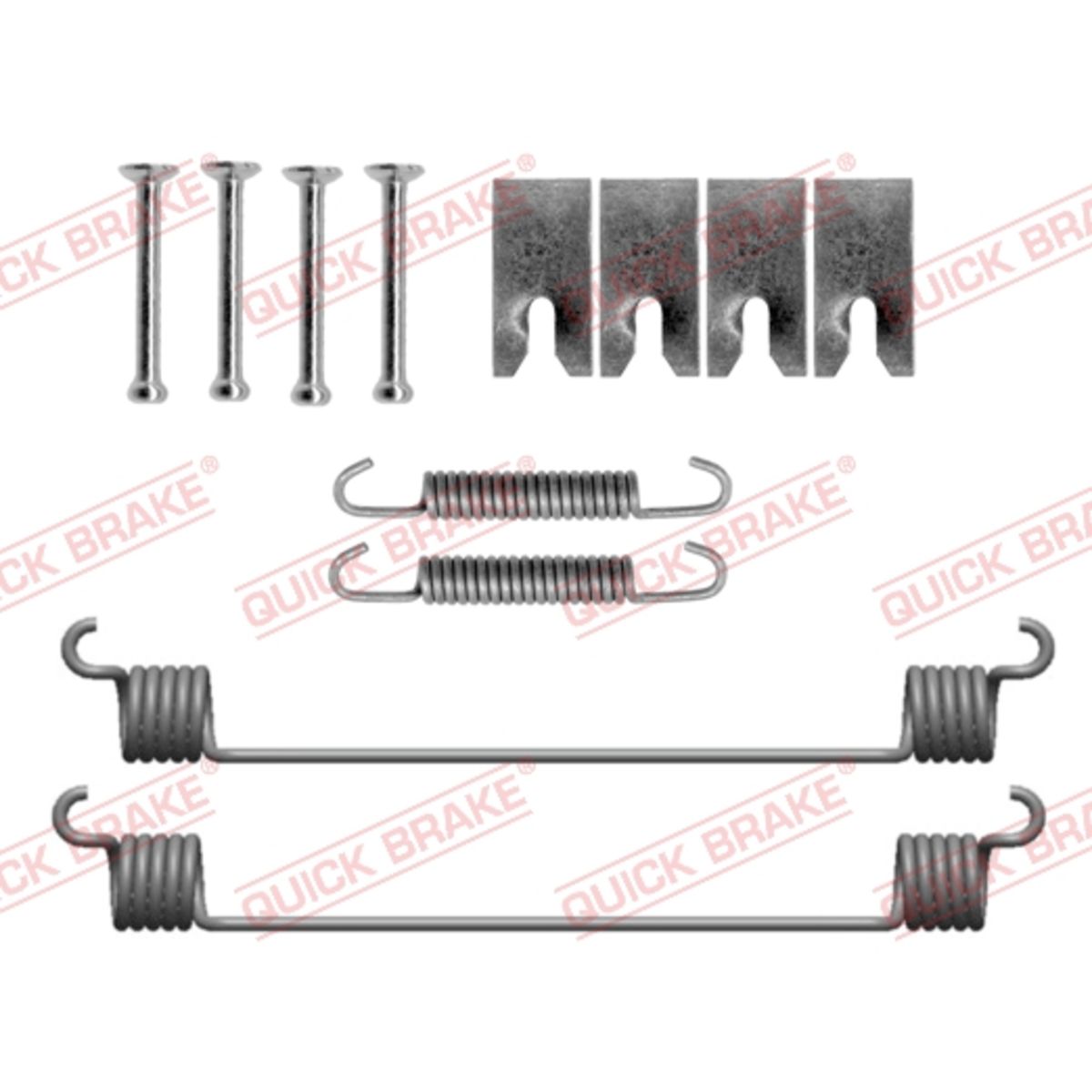 Tarvikesarja, jarrukengät QUICK BRAKE 105-0056