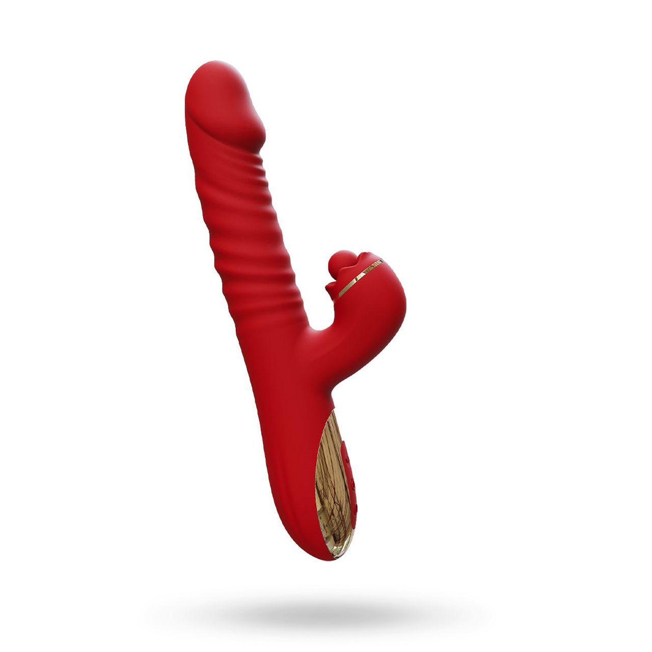 Ascen Thrusting & Waving Vibe With App Sovelluksella ohjattava rabbit-vibraattori