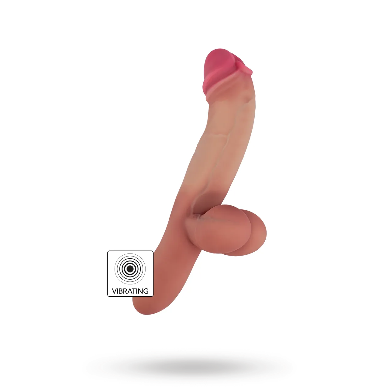Pierced Punisher Vibrating Dildo Liquid Silicone Värisevä dildo
