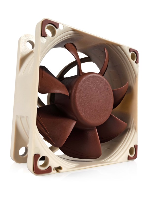 Noctua NF-A6x25 5V PWM -kotelotuuletin, 60 mm, ruskea/beige