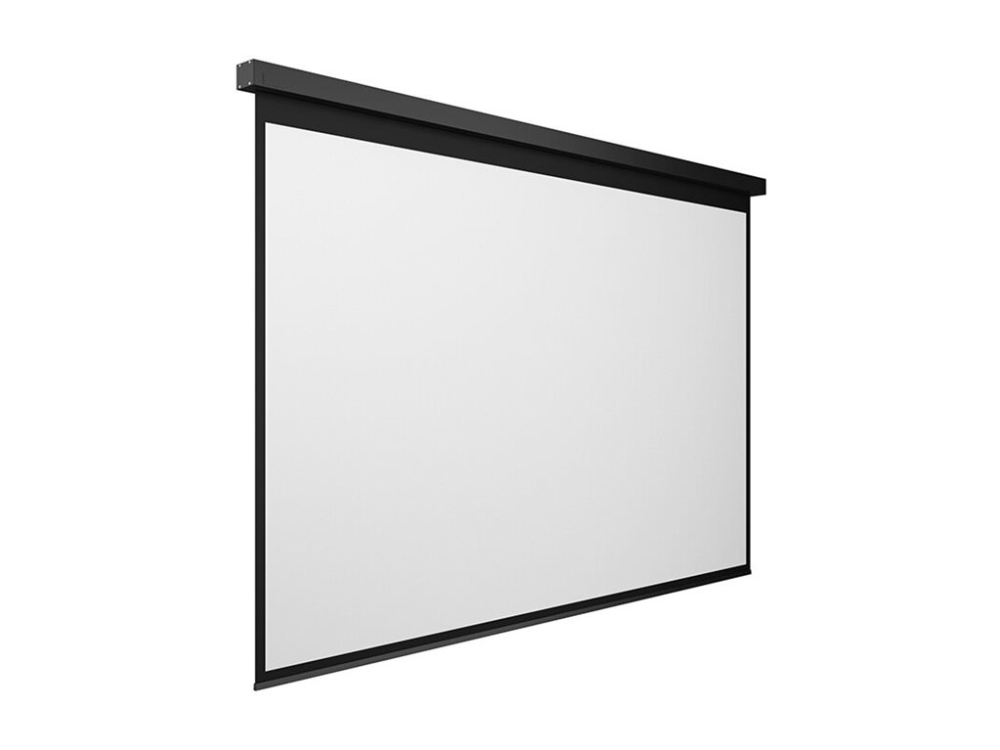 Multibrackets M Motorized Projection Screen Black Edition - Heijastusnäyttö - moottoroitu - 135 tuuma (343 cm) - 16:10 - Matte White - musta