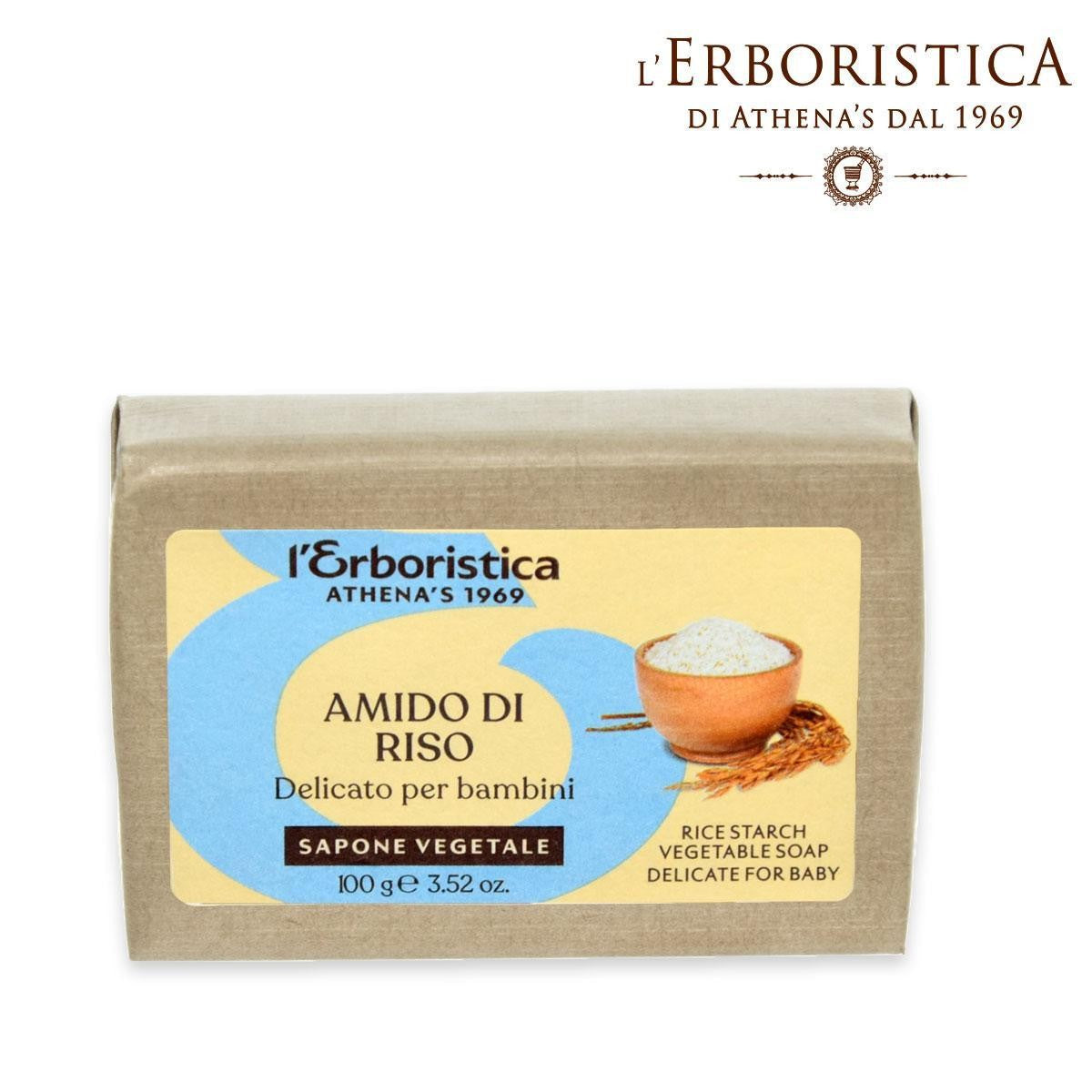 L'erbastica riisi rakkaus kasvisaippua 100 gr