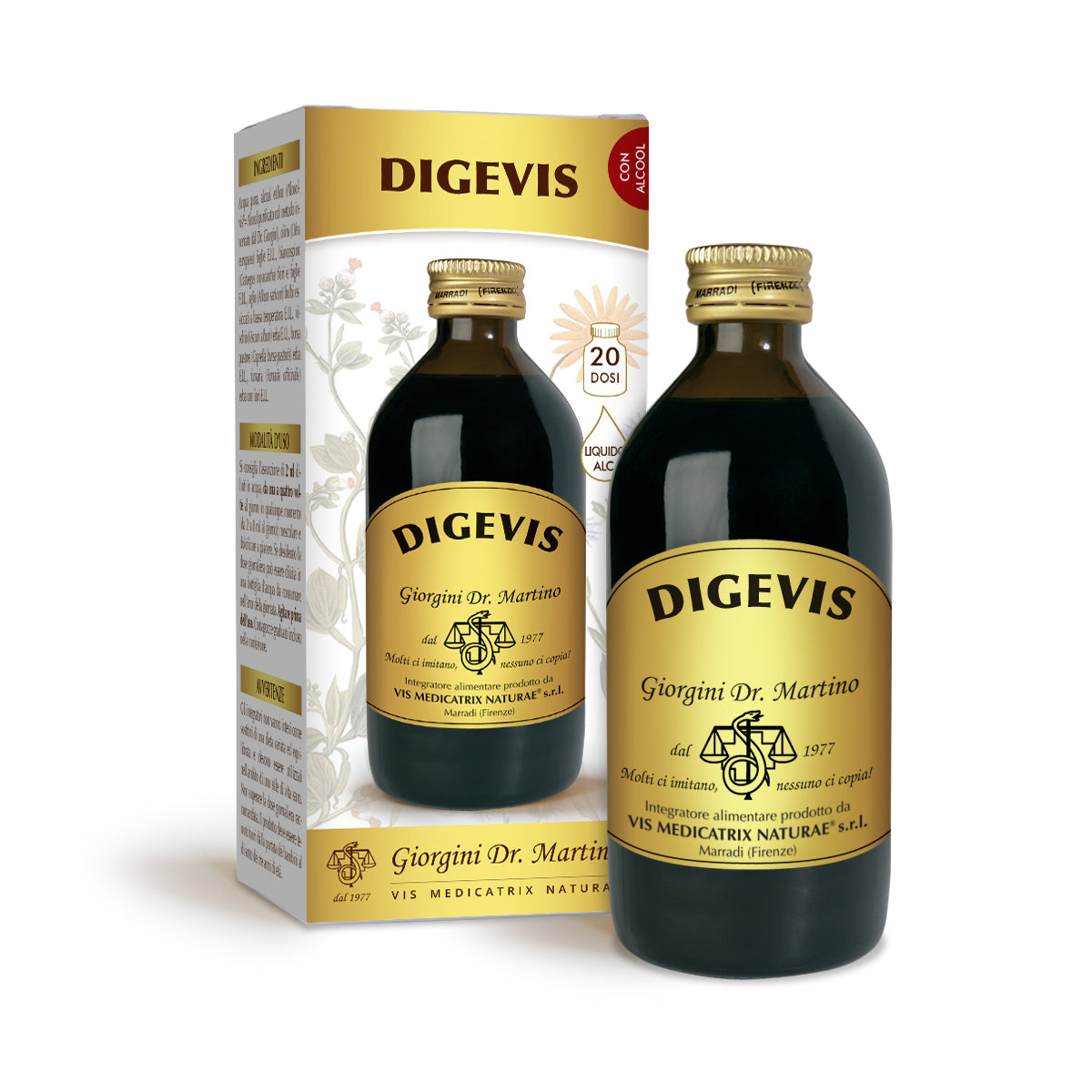 Dr Giorgini Digevis-alkoholipitoinen neste 200 ml