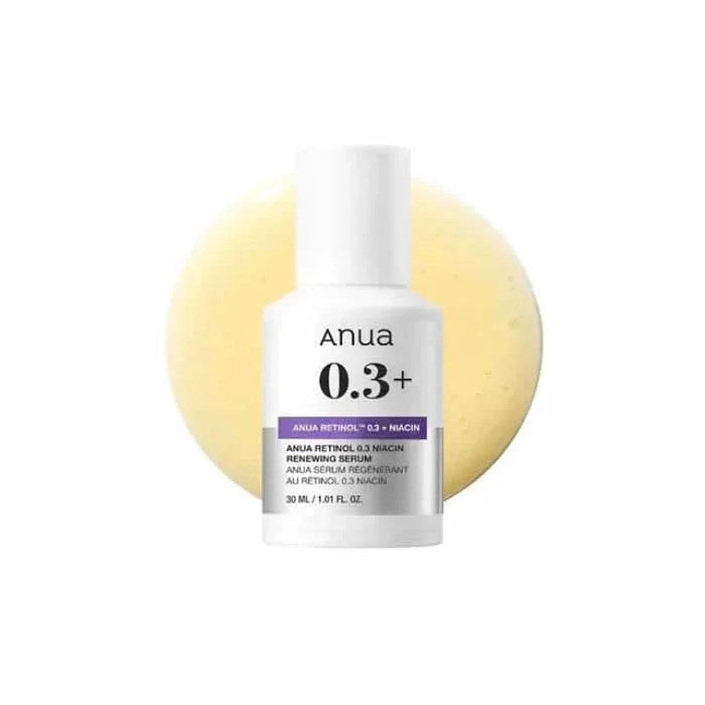 Anua Seerumi Uudistava Nano Retinoli 0,3% + Niasiini 30 ml — Kasvoseerumi