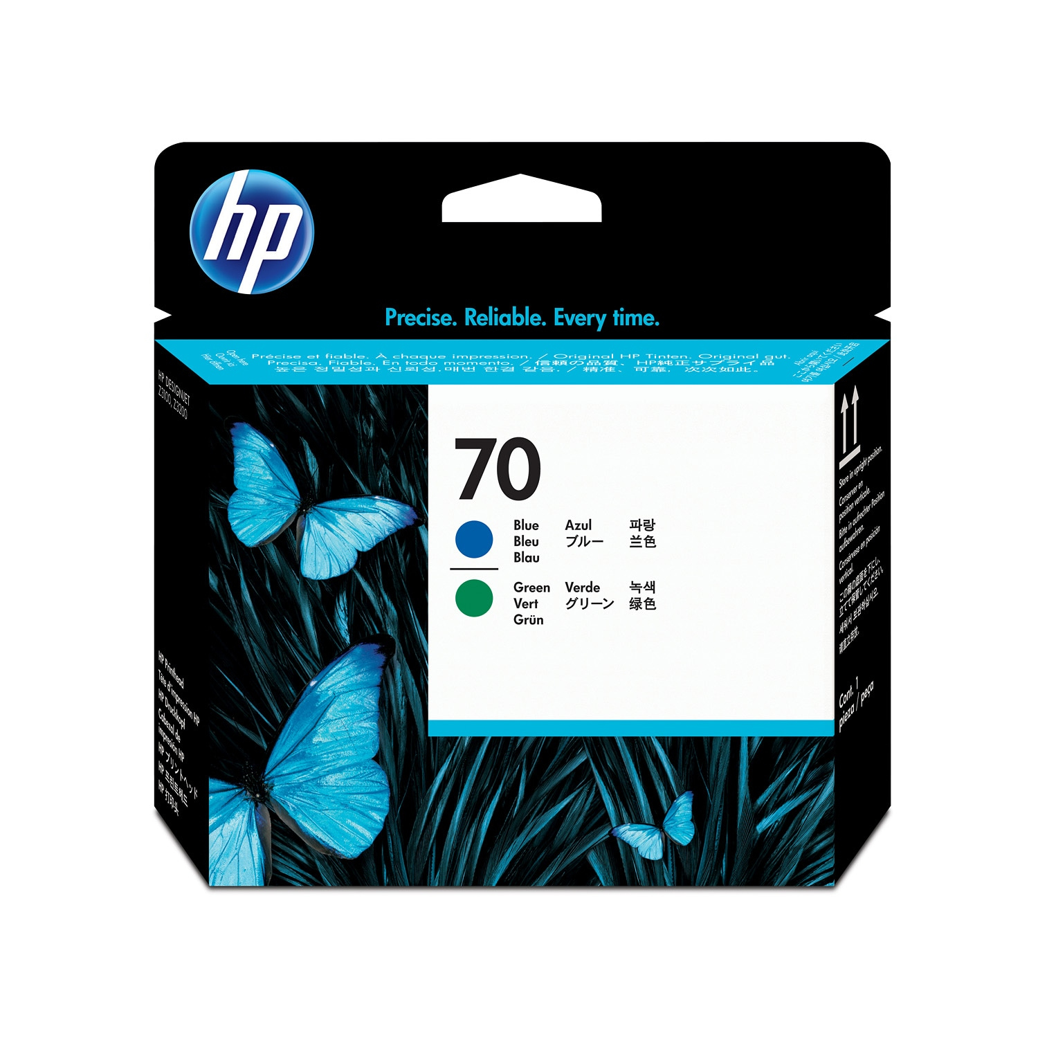 HP HP 70 Printhead blue C9408A Vastaa: N/A
