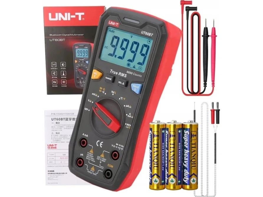 UNI-T digital multimeter DC/AC 1000V, 10A