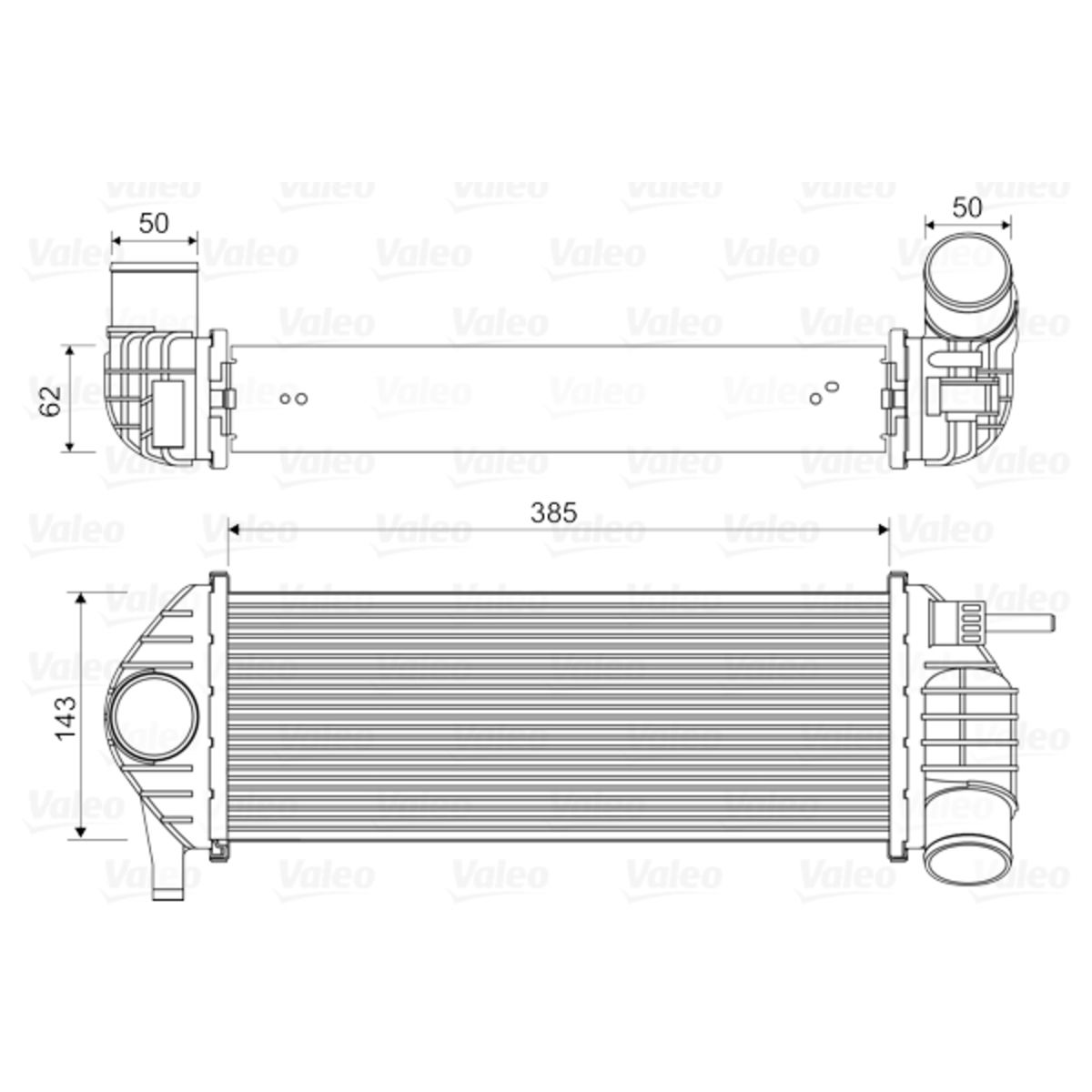 Välijäähdytin VALEO 818584