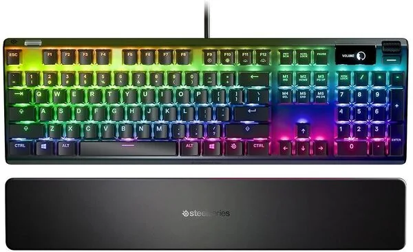 SteelSeries Apex 7 - Punainen - ND - Näppäimistö - Pohjoismainen - Musta