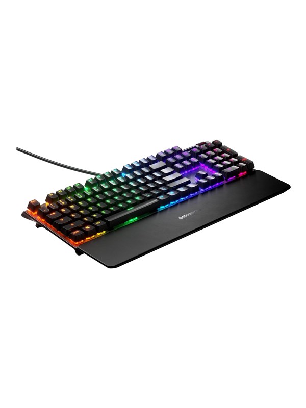 SteelSeries Apex 7 - Punainen - ND - Näppäimistö - Pohjoismainen - Musta