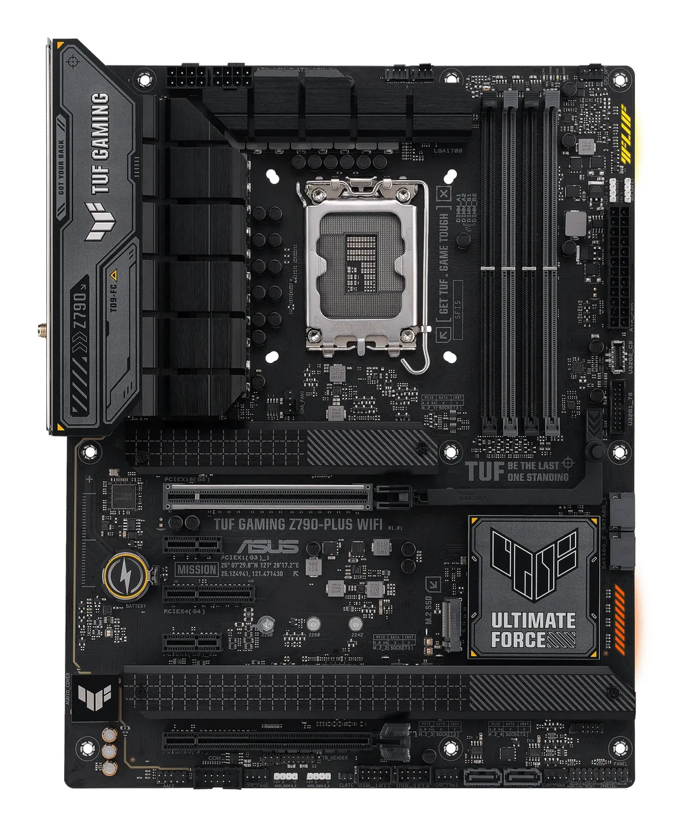 ASUS TUF GAMING Z790-PLUS WIFI (V2) Emolevy - Intel Z790 - Intel LGA1700 - DDR5 RAM - ATX