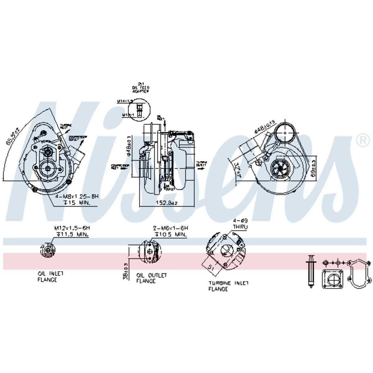 Turboahdin NISSENS 93274