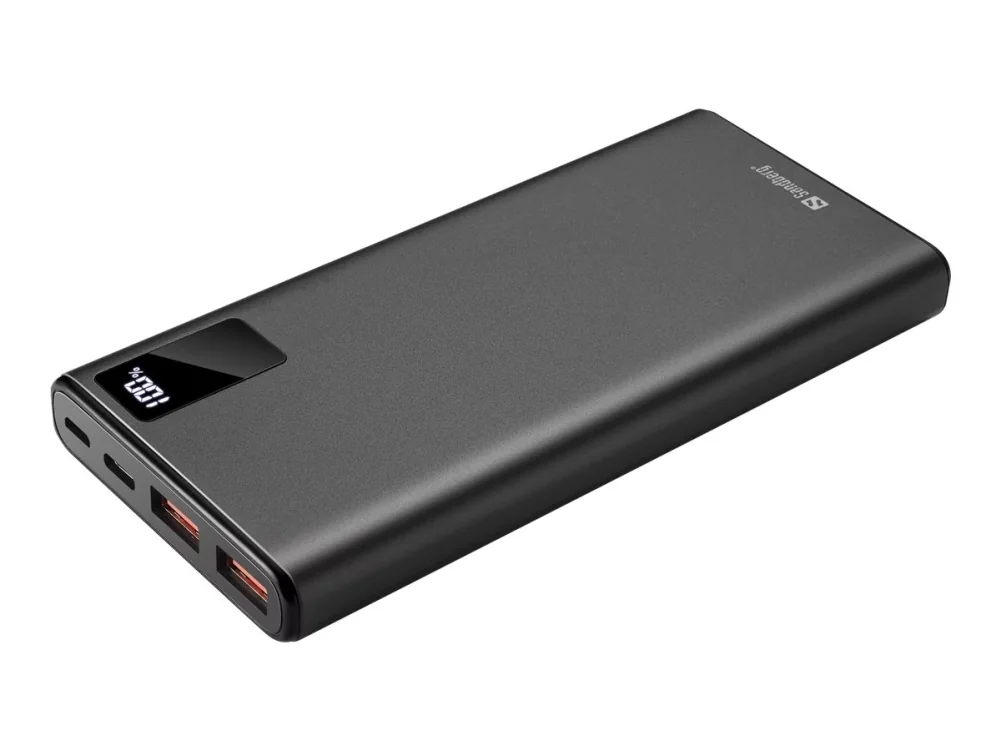 Sandberg Teho bank - Li-Ion - 2 x USB USB-C - 20 Watt - 10000 mAh
