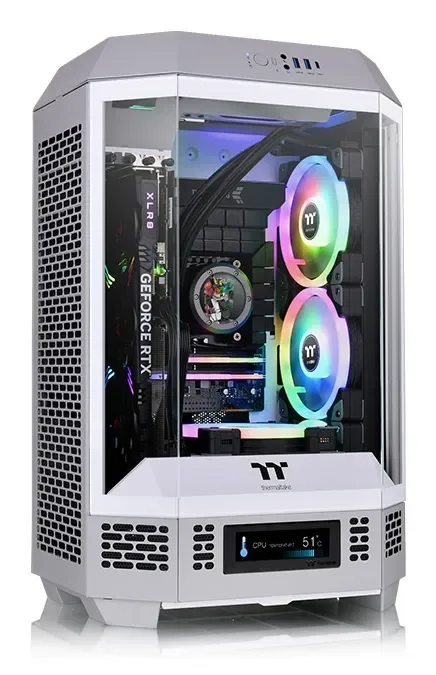 Thermaltake The Tower 300 (Limestone) - Kotelot - Tower - Harmaa