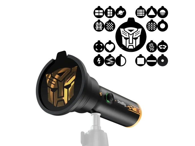 SmallRig 5512, 10 W, LED, musta, Akku, 103 mm, 103 mm