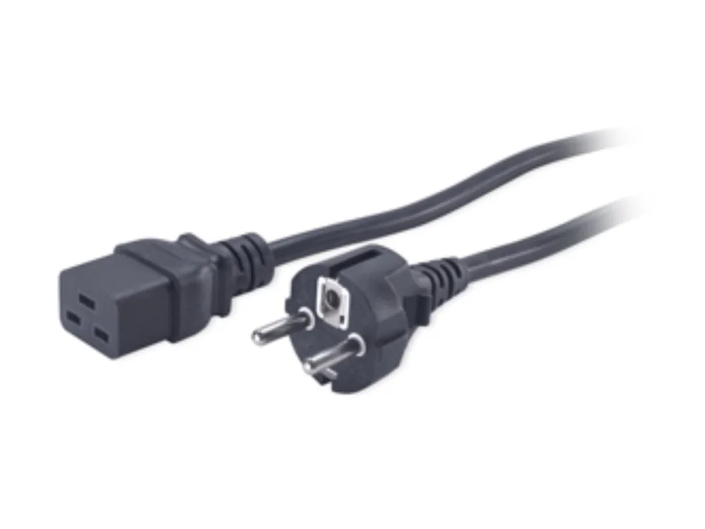 Apc Virtakaapeli (230 Vac) 2.5m C19 Cee7/7 Musta