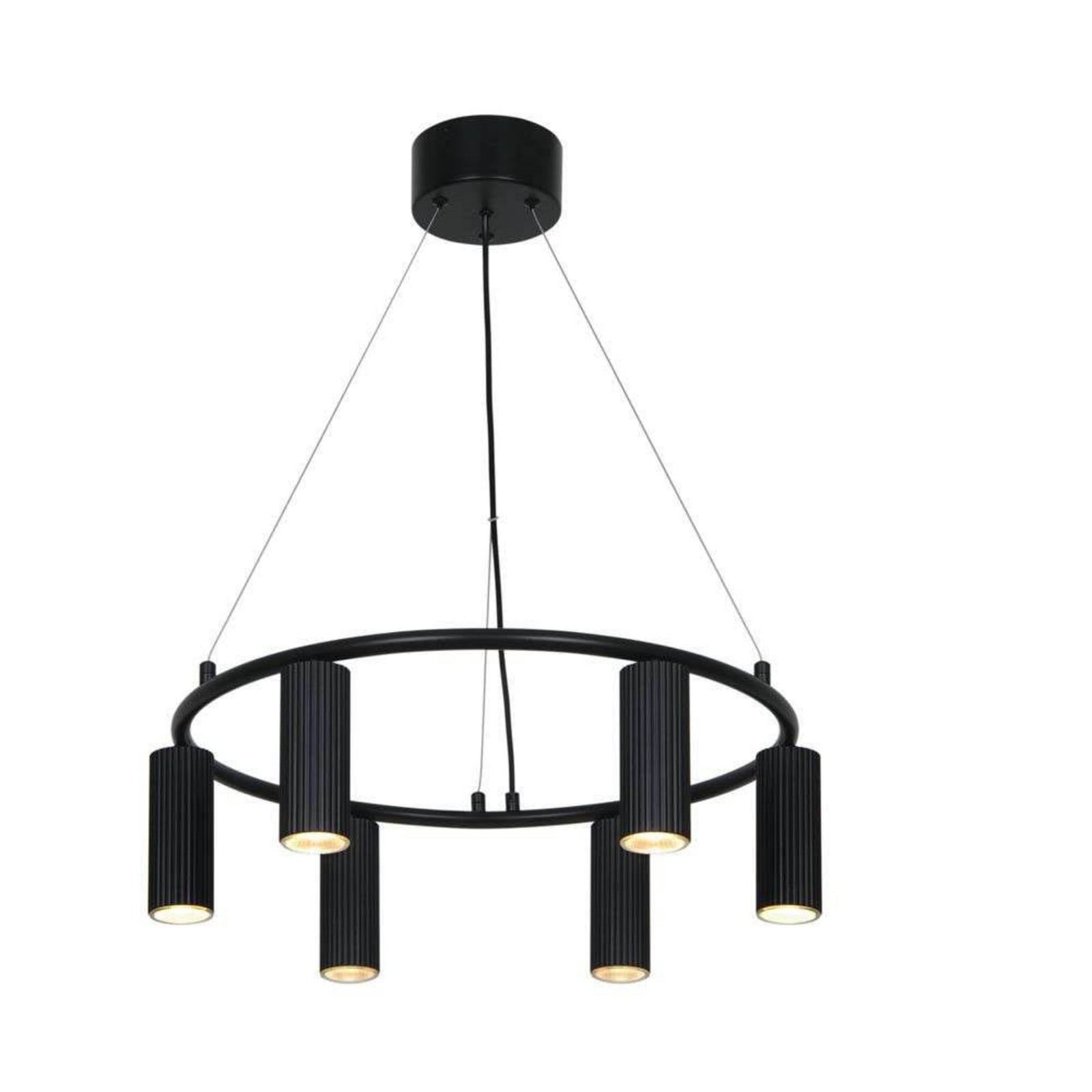 Vico Chandelier Riippuvalaisin Musta - Nordlux - Ruokailutila - Alumiini - Monilamppuinen