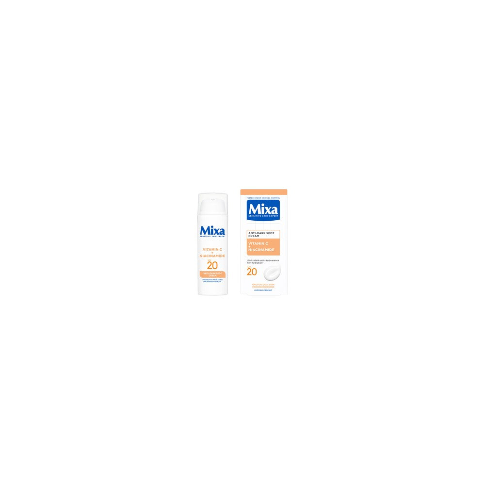 Mixa Tahroja ehkäisevä voide SPF 20 - pigmenttiläiskiä vastaan - 50ml