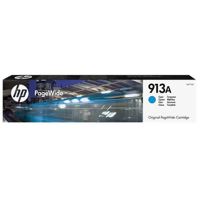 HP 913A Original PageWide mustekasetti (syaani)