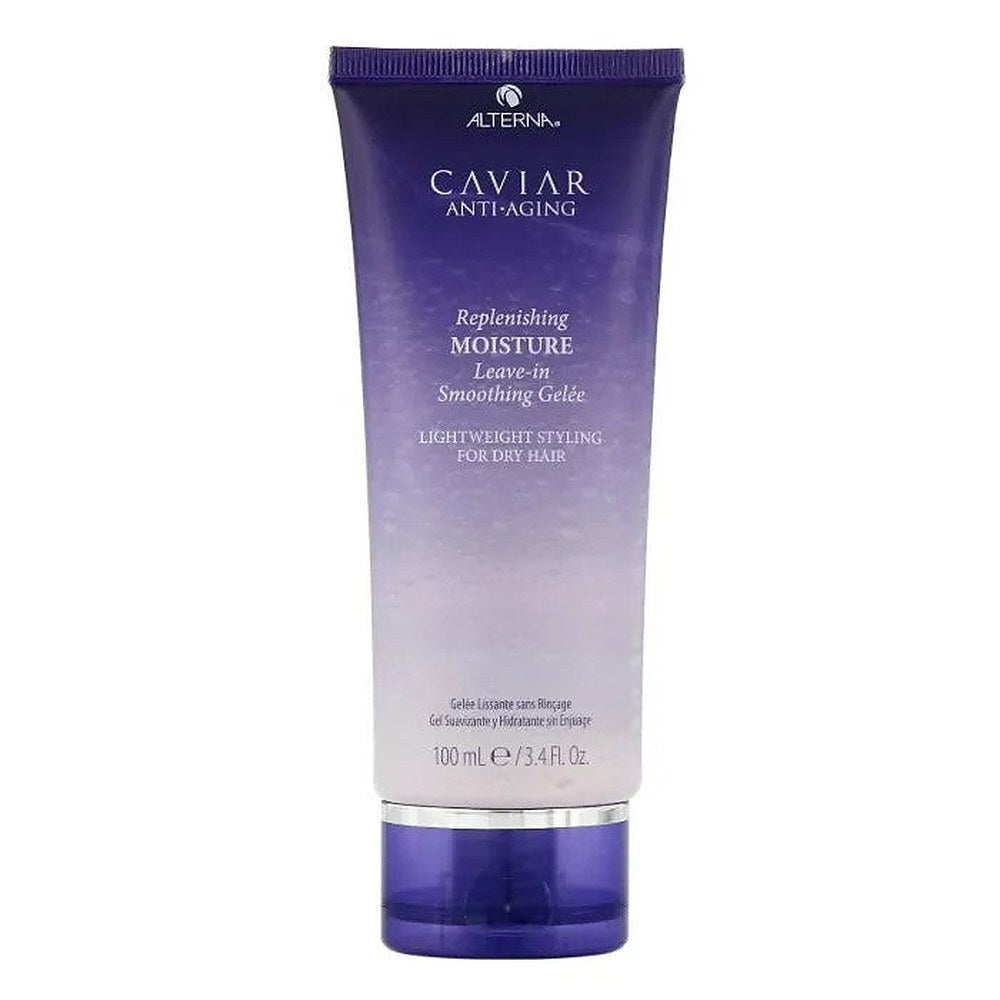 Kevyt muotoilu kuiville hiuksille Caviar (Replenishing Moisture Leave-In Smoothing Gelee) 100 ml