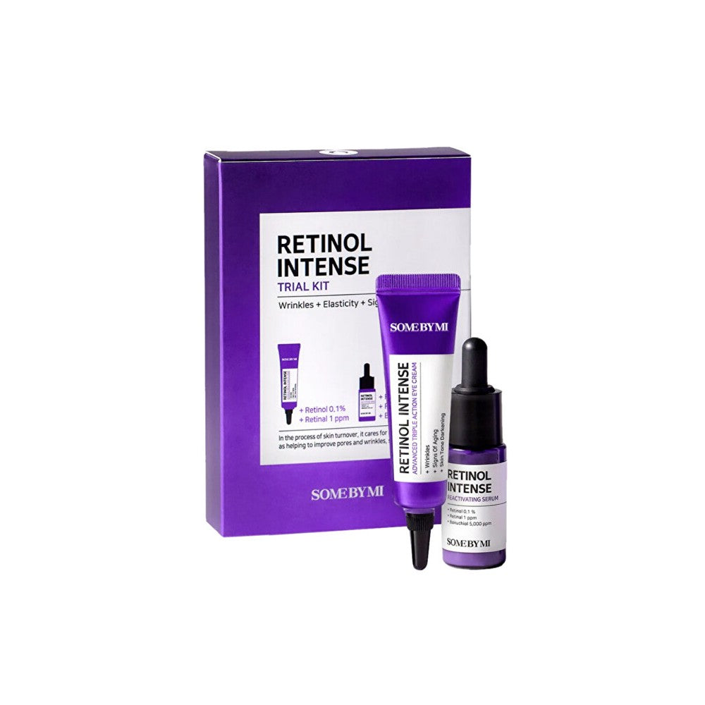 Some By Mi Retinol Intense Trial -matkapakkaus una kirkas ja sileä iho