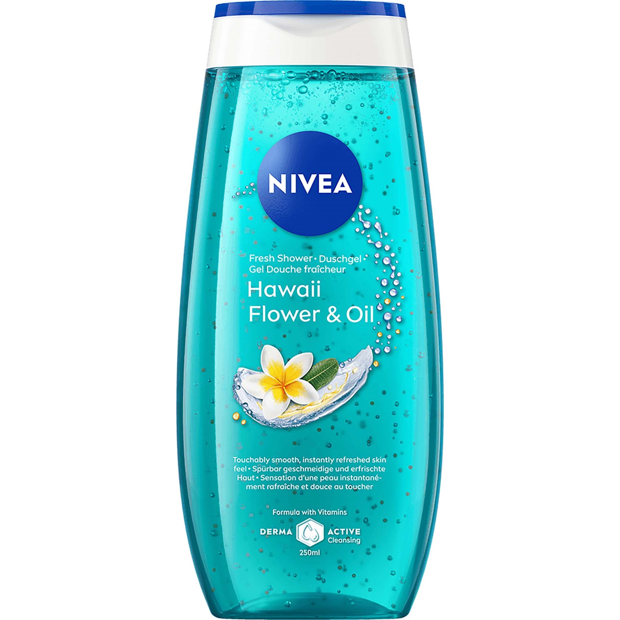 NIVEA Suihkugeeli Hawaii Flower & Oil 250 ml