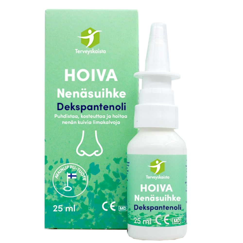 Terveyskaista HOIVA® Dekspantenoli Nenäsuihke 25 ml