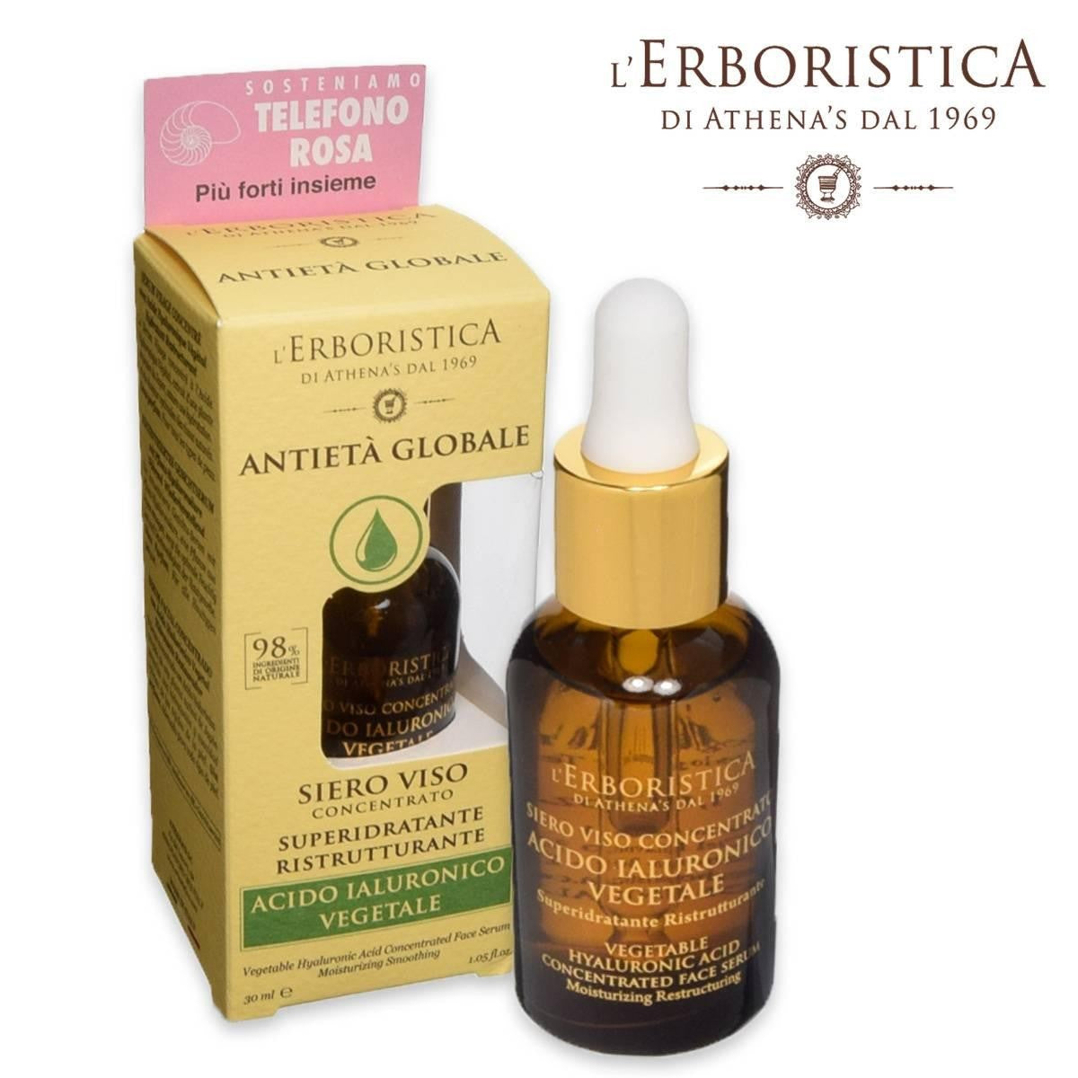 L'erbastica tiivistetty kosteuttava seerumi kasvoille 50 ml