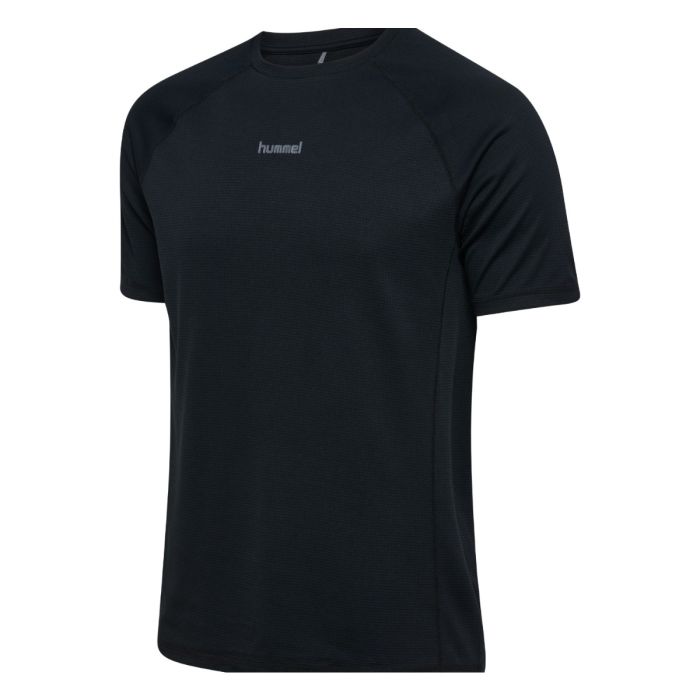 Hummel Momentum SS Tee K. M Musta Miehet