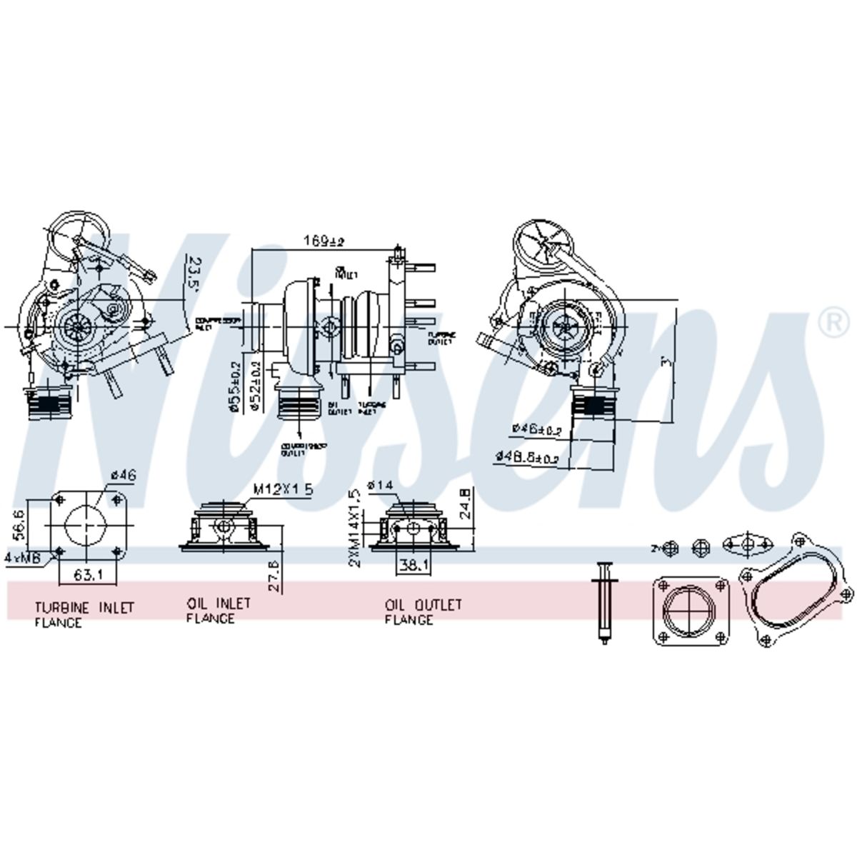 Turboahdin NISSENS 93424