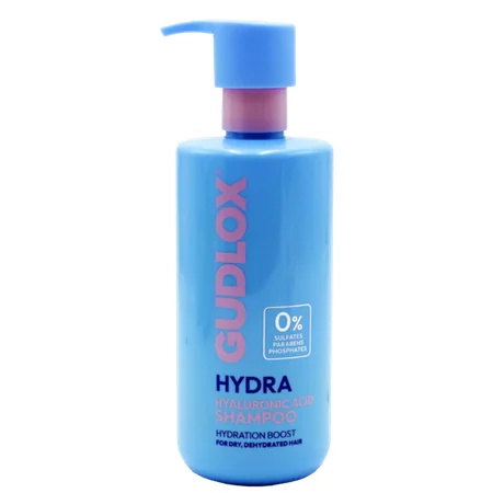Gudlox Hydra Hyaluronic Acid Hydrating Shampoo – 400 ml