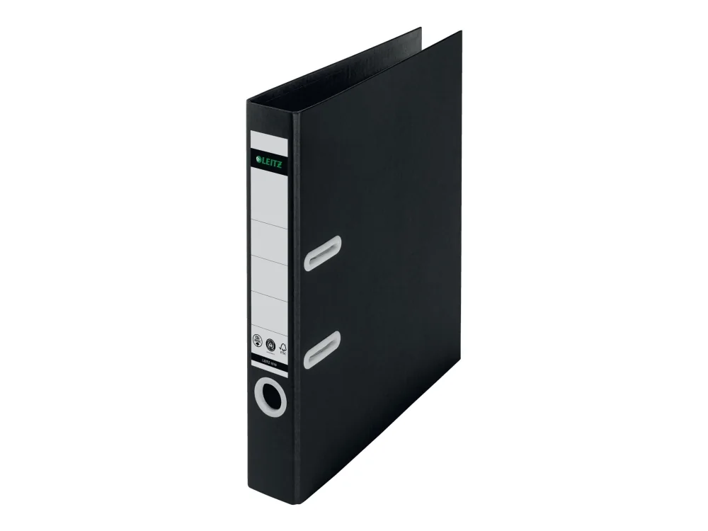 Leitz 180° Recycle mappi, musta