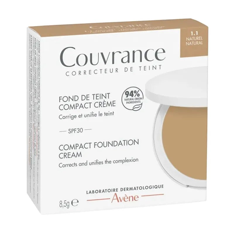 Avène Compact Cream Foundation Cover SPF30 1.1 Natural 8.5g