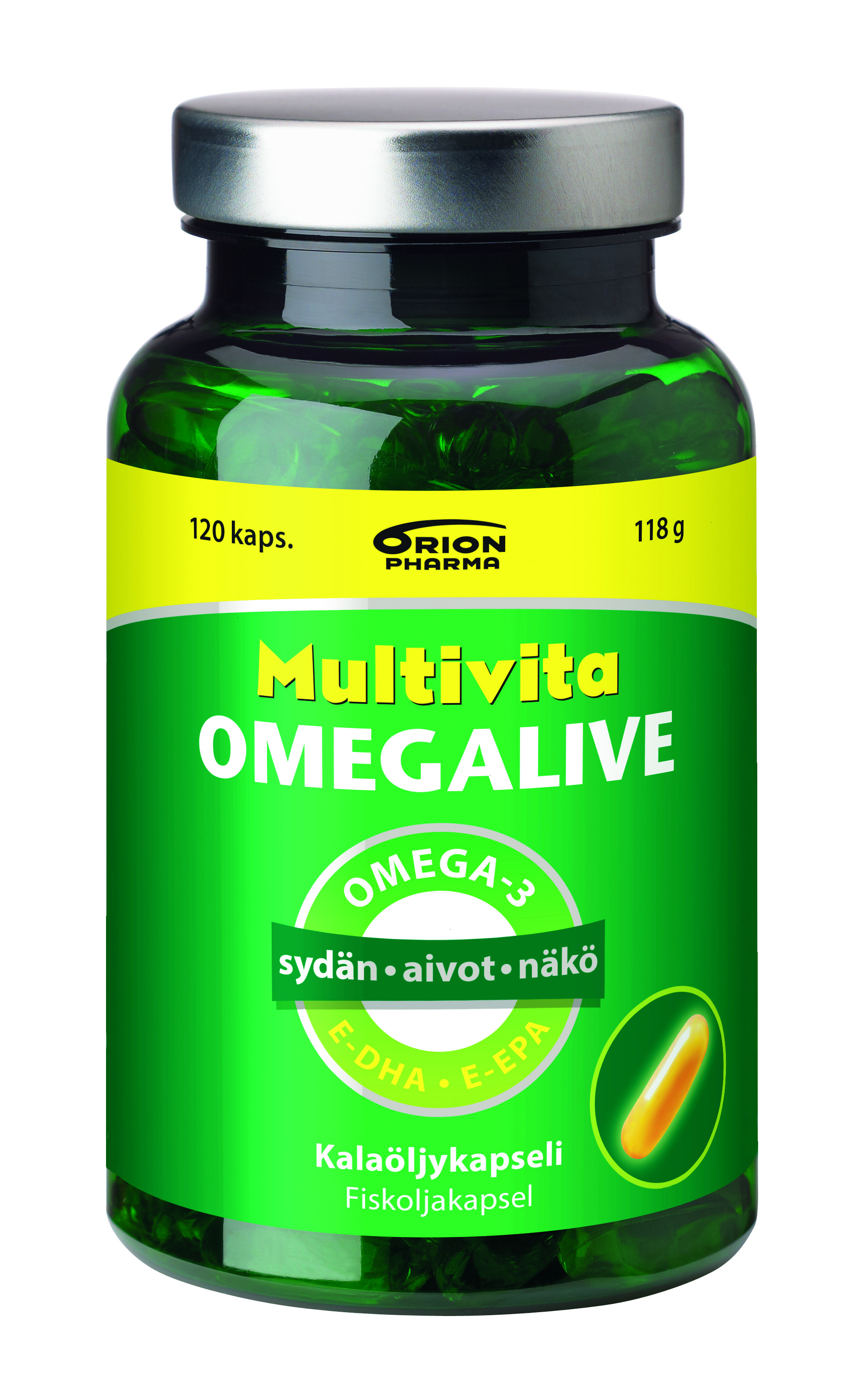 Multivita Omegalive basic 120 kaps