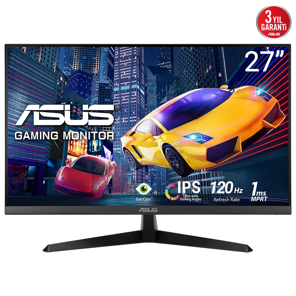 27" ASUS VY279HGR - 1920x1080 (FHD) - 120Hz - IPS