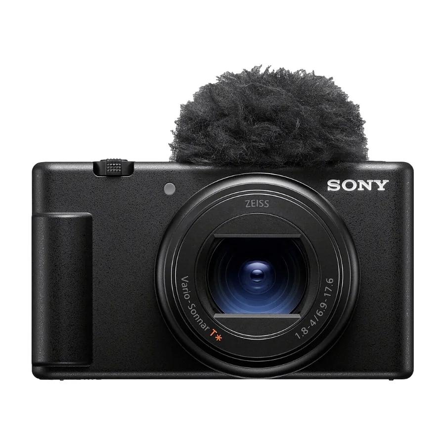 Sony ZV-1 II laajakulmainen Vlog kamera, musta