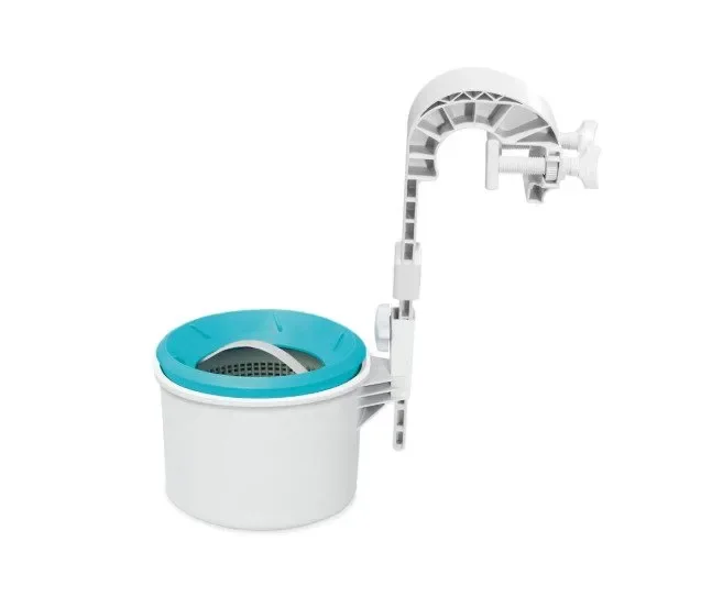 Intex Skimmer Set 28000 Surface Skimmer - Surface Cleaner Deluxe Skimmer, Sininen, Harmaa, PVC, 1 kpl.