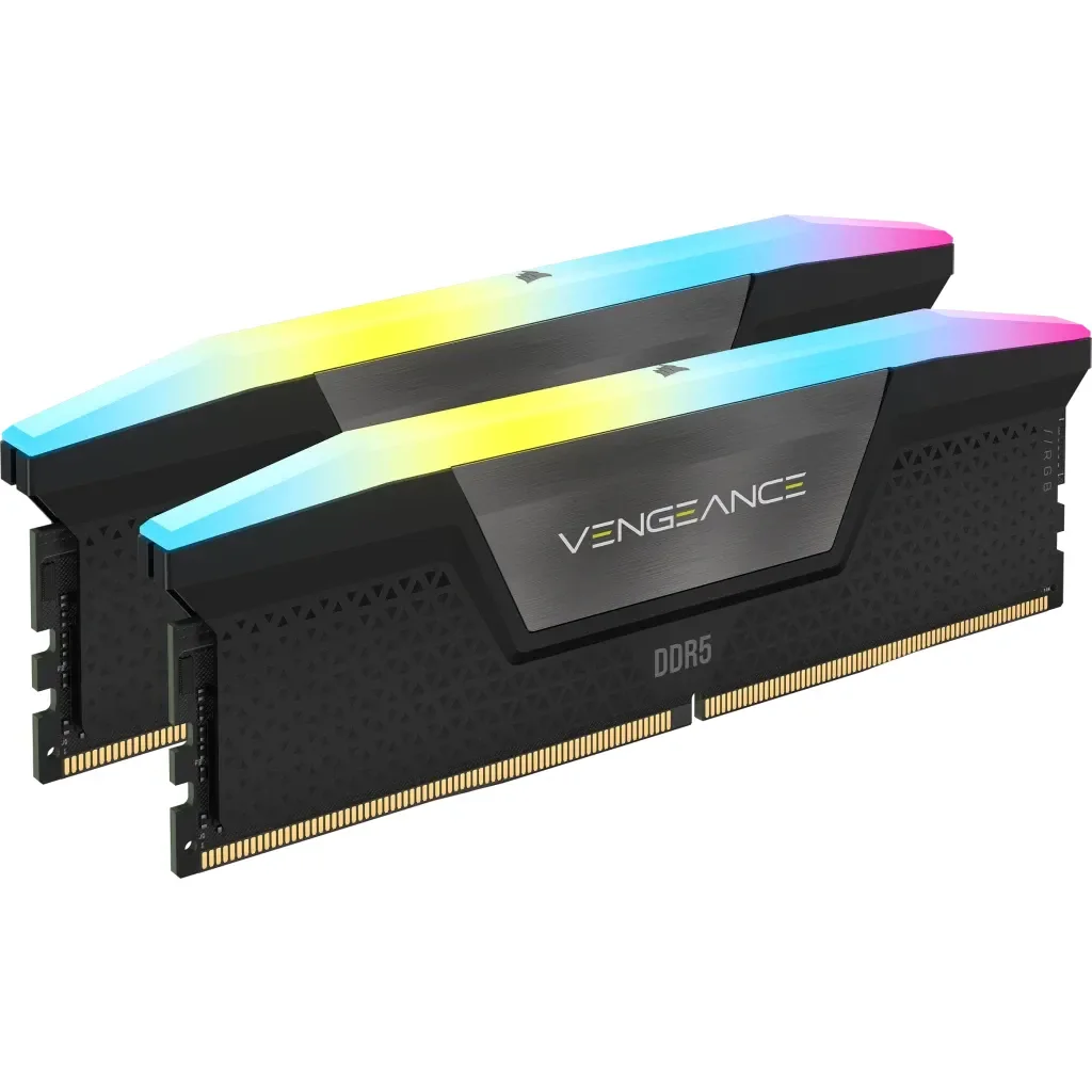 Corsair Vengeance RGB 64 Gt (2 x 32 Gt) DDR5 6000 MHz, CL30 -muisti (XMP)