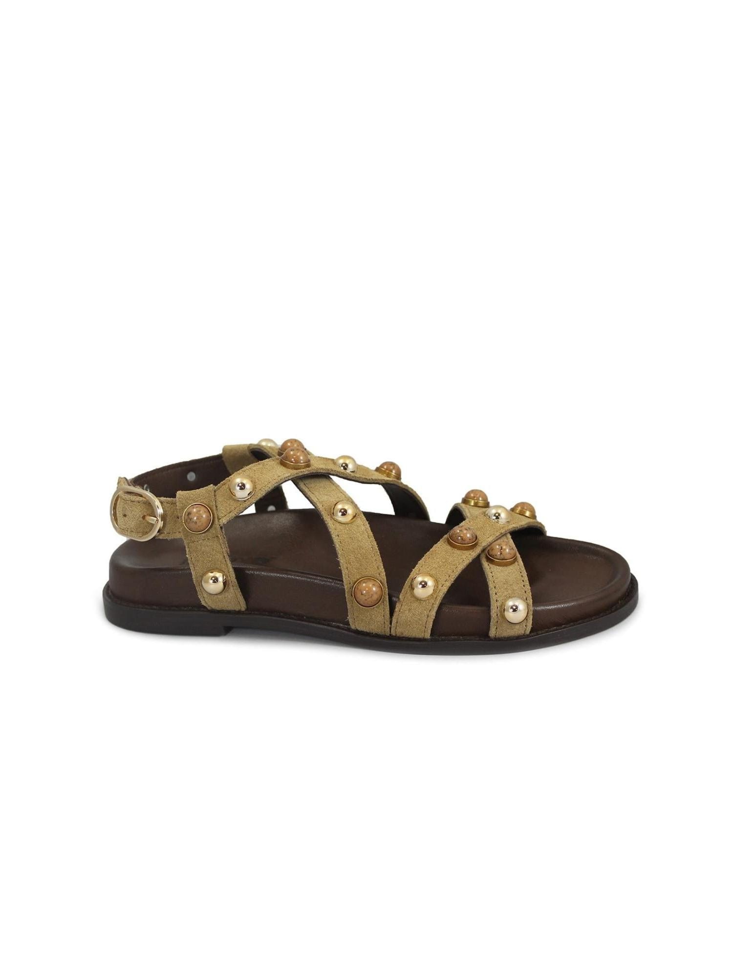 Tasaiset sandaalit Inuovo INU-E25-D51007-TAN 38