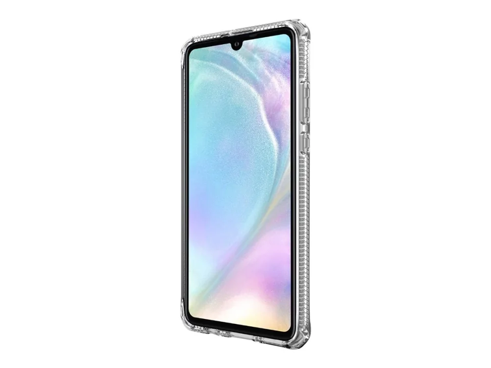 ITSKINS Spectrum Clear - Takakuori matkapuhelimelle - termoplastinen polyuretaani (TPU) - läpinäkyvä - Huawei P30 lite, P30 lite New Edition -puhelimelle
