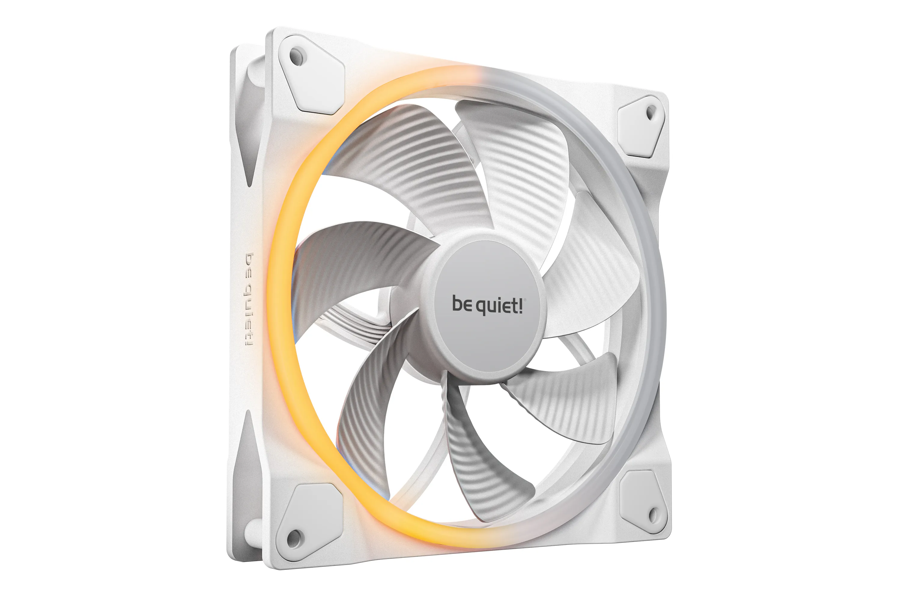 be quiet! LIGHT WINGS Reverse PWM ARGB -tuuletin, 140 mm, valkoinen
