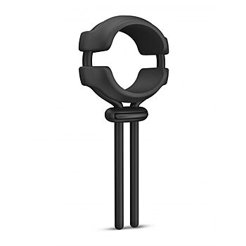 Dorcel Fit Ring - Säädettävä penisrengas, miellyttävän tuntuinen, levikkeillä, silikoninen, laadukas, musta