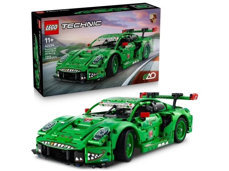 LEGO Technic 42224 Porsche 911 GT3 R REXY AO Racing ‑auto