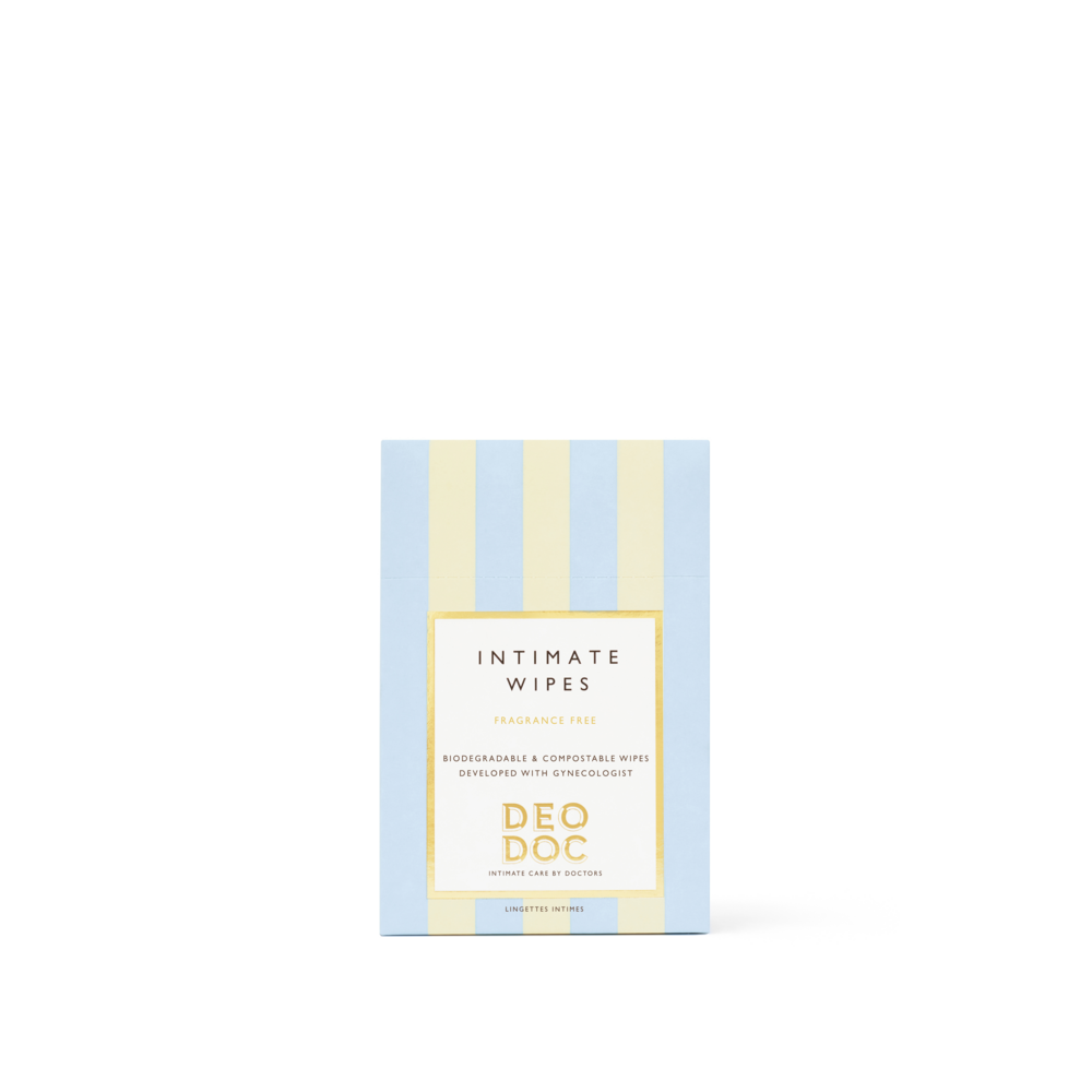 DeoDoc Intimate wipes - Fragrance free 10 kpl