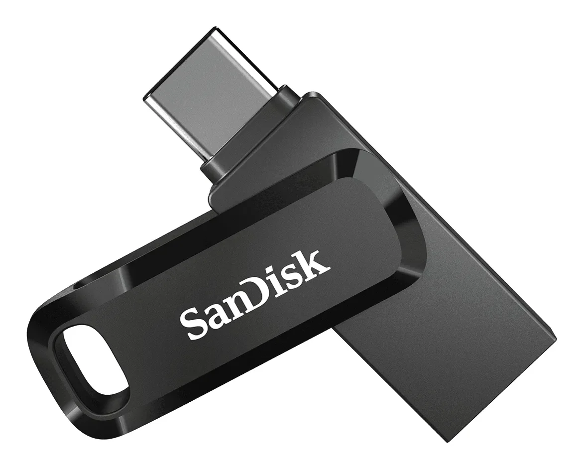 SANDISK Ultra Dual Drive Go - Musta - 256GB - USB-tikku