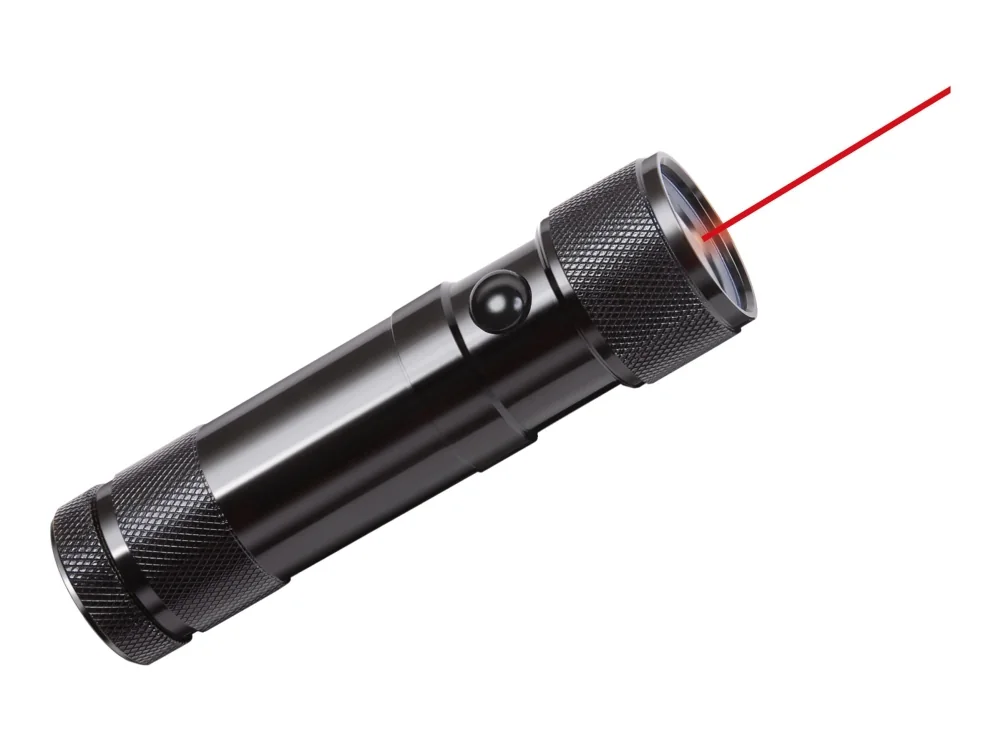 Brennenstuhl 1179890100, Käsikokoinen taskulamppu, Musta, Metalli, LED, 8 lamppua, 45 lm