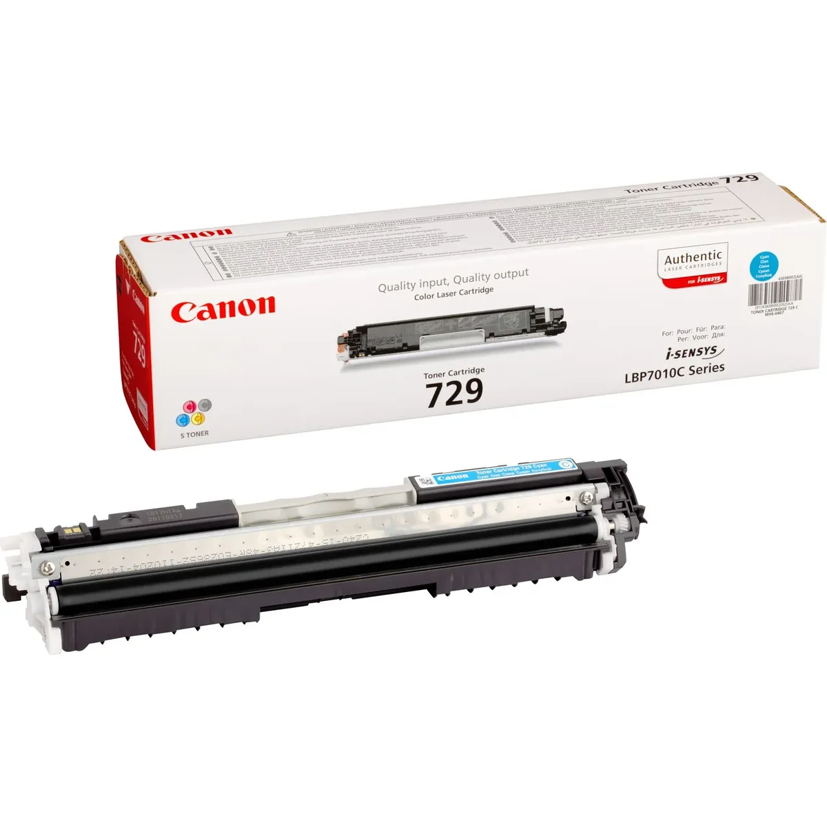 Canon Värikasetti Syaani 729c, 1k - Lbp7010c/lbp7018c