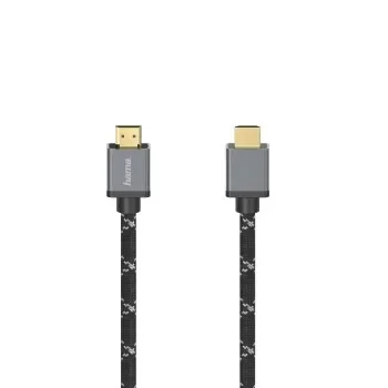 Hama 00205239 HDMI-kaapeli 2 m HDMI Typ A (Standard) Schwarz - Grau (00205239)