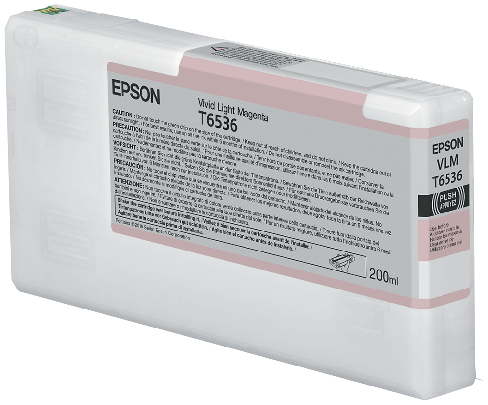 Epson Epson T6536 Mustepatruuna vaalea magenta T6536 Vastaa: N/A